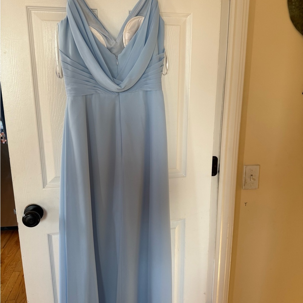 Elegant Blue Evening Gown